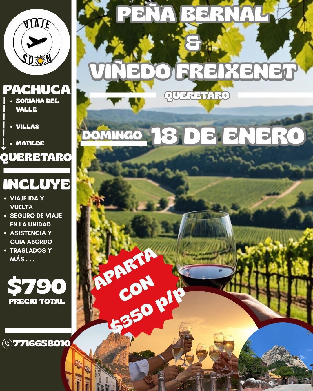 Peña Bernal y Viñedo Freixenet